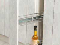 Μπουκαλοθήκη Starax Συρόμενη με Φρένο